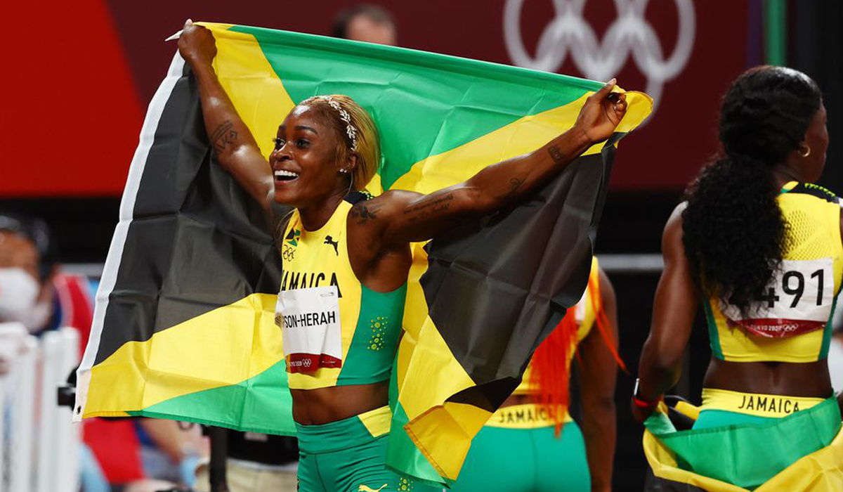 Athletics-Thompson-Herah wins women's 100m gold